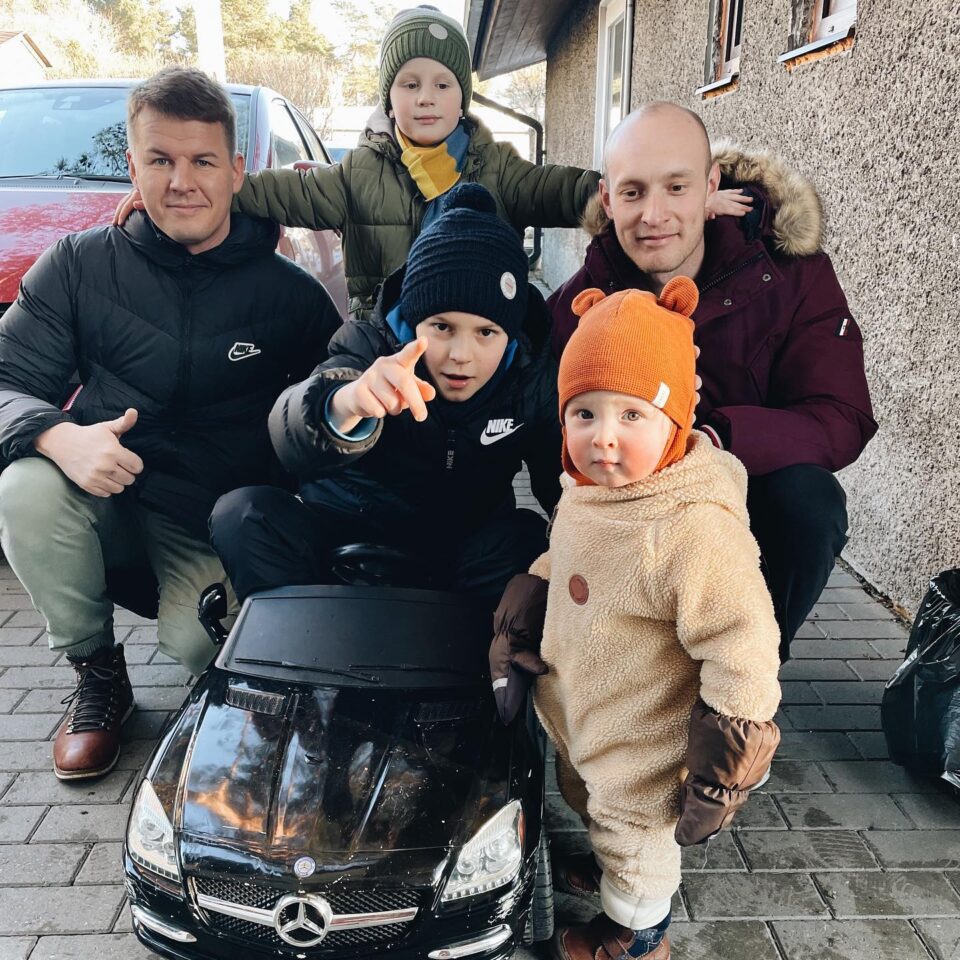 Mercedes-Benz and JakSam men autumn fun