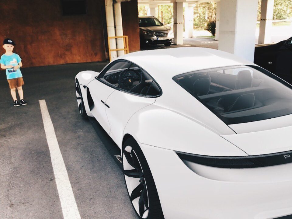 Porsche Augmented Reality Visualizer App