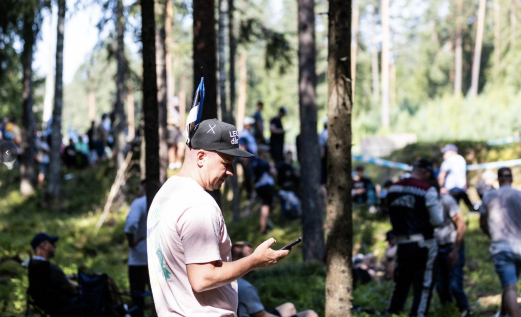 A moment from the Rally Estonia 2025 SS3 by Jana Pipar