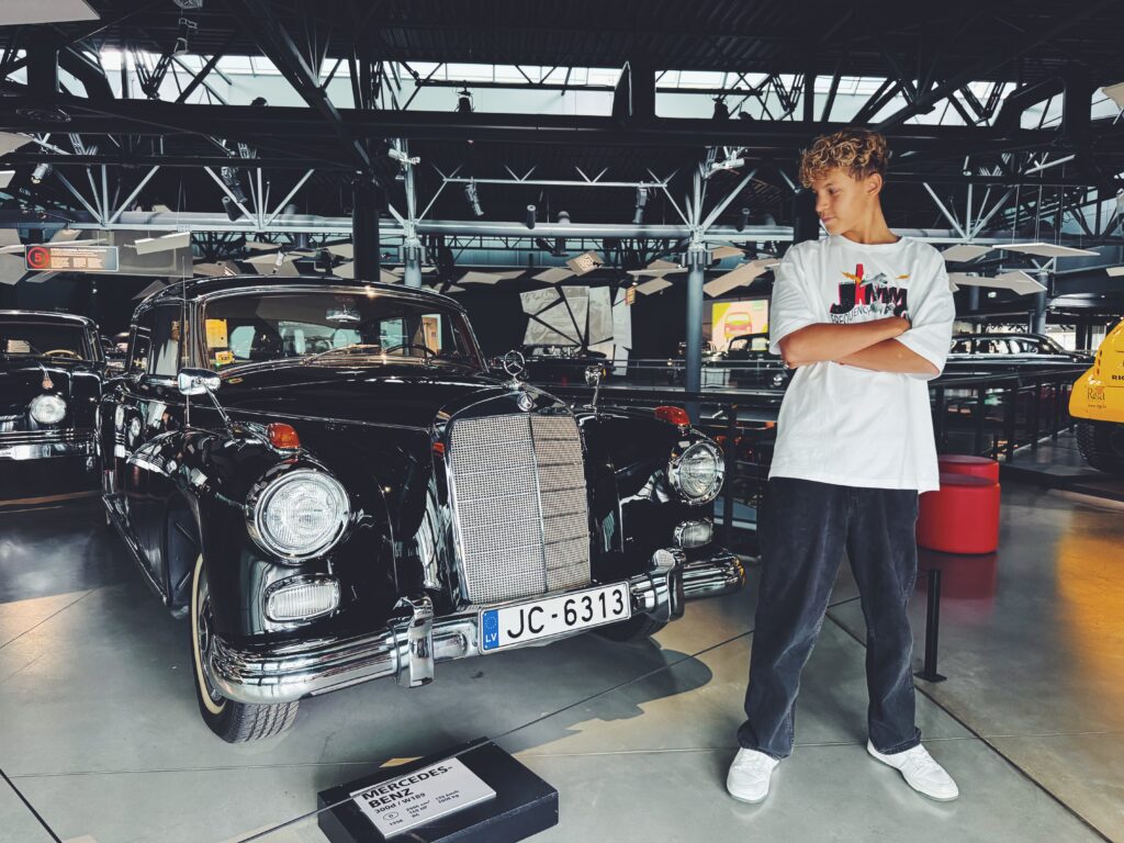 Mercedes-Benz 300d W189 1958 in Riga Motor Museum