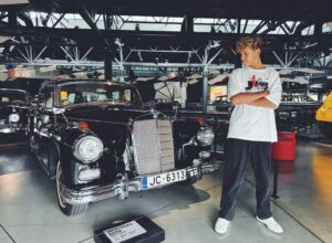Mercedes-Benz 300d W189 1958 in Riga Motor Museum