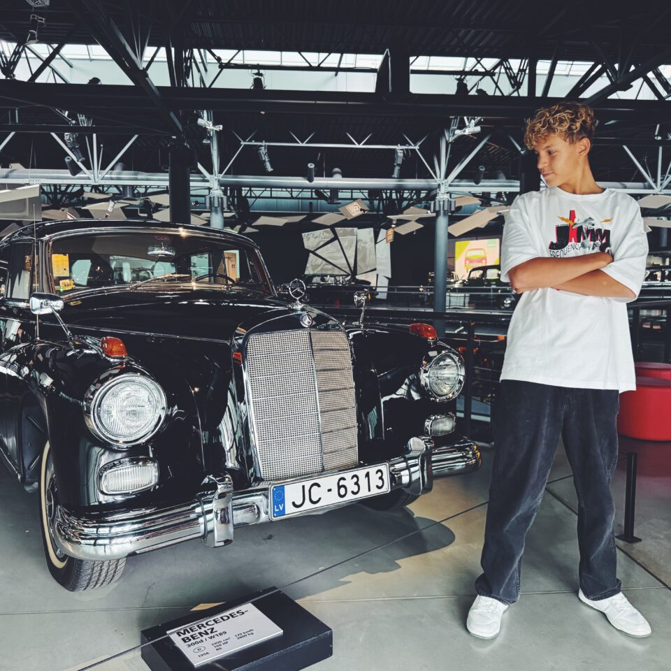 Mercedes-Benz 300d W189 1958 in Riga Motor Museum