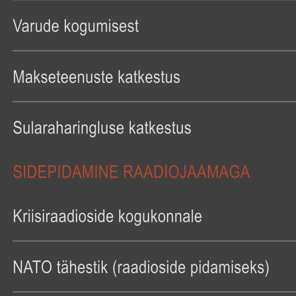 Be prepared for various crisis situations