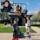 19 balls in a basketball hoop at once